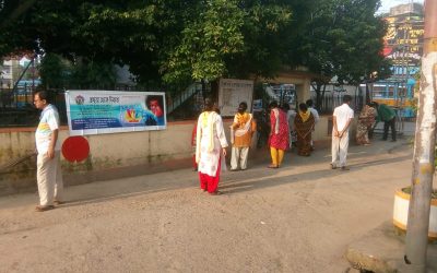 KHARDAH samithi of NORTH 24 PARGANAS district (West Bengal) does Seva