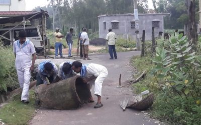 * C K TOWN samithi of MIDNAPORE(WEST) district (West Bengal) does Seva