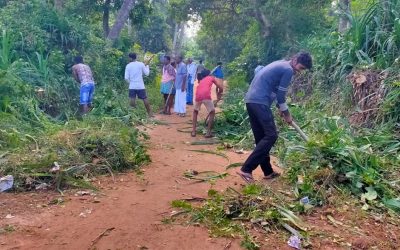 Sanyasiputtuga samithi of Srikakulam district (Andhra Pradesh) does Seva