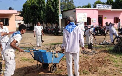 Bhogarai samithi of Balasore2 district (Odisha) does Seva