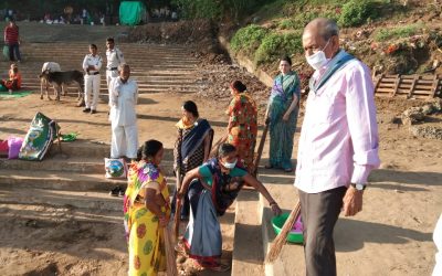 PARASWARA samithi of *HOSHANGABAD district (Madhya Pradesh) does Seva