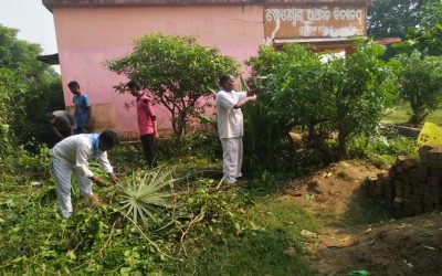Vikrampur samithi of Angul district (Odisha) does Seva