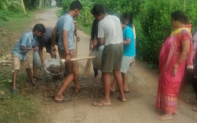 Raghunathpur samithi of Jagatsinghpur district (Odisha) does Seva