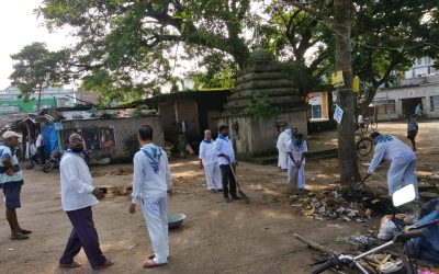 Kujang samithi of Jagatsinghpur district (Odisha) does Seva