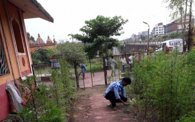 RIBANDAR samithi of Goa district (Goa) does Seva