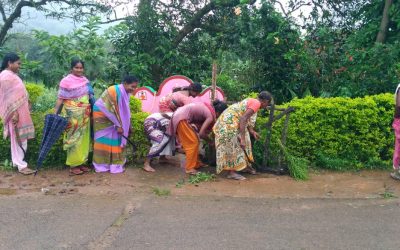 Bakuru samithi of Paderu district (Andhra Pradesh) does Seva