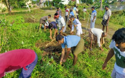 Ravivalasa samithi of Vizianagaram district (Andhra Pradesh) does Seva