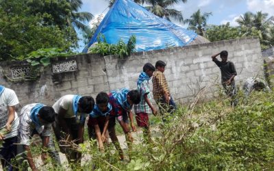 Pedana samithi of Krishna district (Andhra Pradesh) does Seva