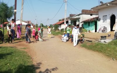 JAMHODI samithi of *CHHINDWARA district (Madhya Pradesh) does Seva