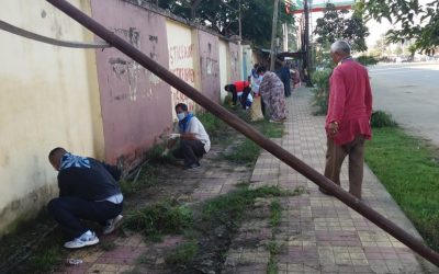 Thangmeiband samithi of Imphal West district (Manipur) does Seva