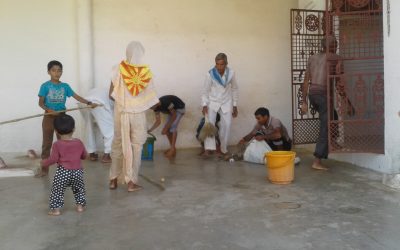 MEHRA PIPARIYA samithi of *SEONI 2 district (Madhya Pradesh) does Seva