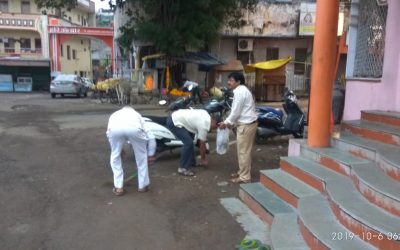 *KHANDWA samithi of *KHANDWA district (Madhya Pradesh) does Seva