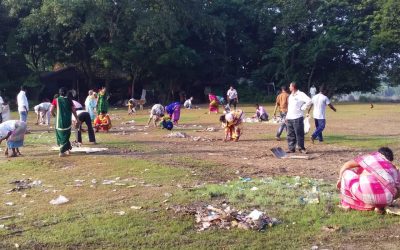 AMTA samithi of HOWRAH district (West Bengal) does Seva