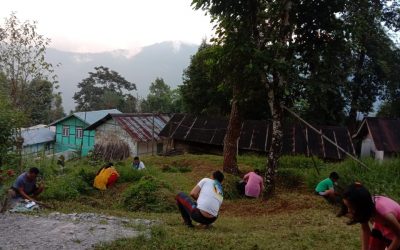 SAKYONG samithi of KALIMPONG district (West Bengal) does Seva