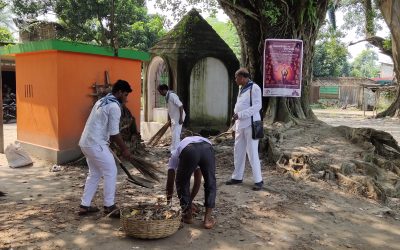 ENTALLY samithi of KOLKATA district (West Bengal) does Seva