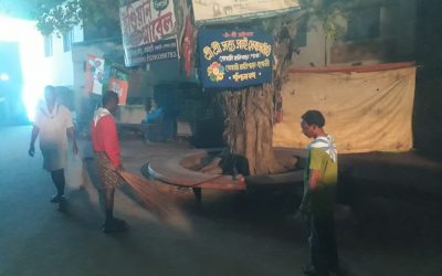 GOSWAMI MALI PARA samithi of HOOGHLY district (West Bengal) does Seva