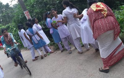 Palei samithi of Kendrapara district (Odisha) does Seva