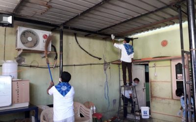 PRASHANT NAGAR samithi of BANGALORE WEST district (Karnataka) does Seva