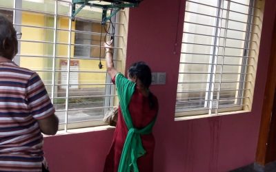SUBRAMANYA NAGAR samithi of BANGALORE WEST district (Karnataka) does Seva