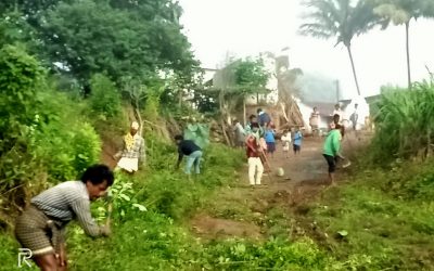 Pedabayalu samithi of Paderu district (Andhra Pradesh) does Seva