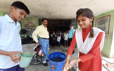 JAMHODI samithi of *CHHINDWARA district (Madhya Pradesh) does Seva