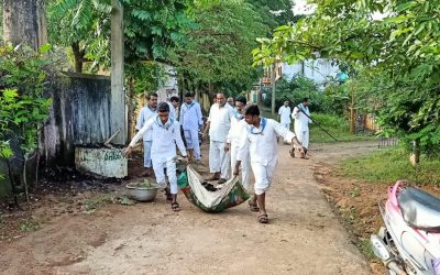 Bhanjanagar samithi of Ganjam2 district (Odisha) does Seva