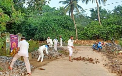 Bhanjanagar samithi of Ganjam2 district (Odisha) does Seva