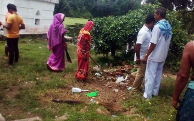 Palei samithi of Kendrapara district (Odisha) does Seva