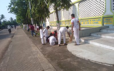 Paradeep Port samithi of Jagatsinghpur district (Odisha) does Seva