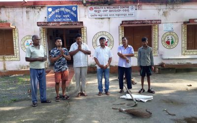 Basudevpur samithi of Bhadrak2 district (Odisha) does Seva