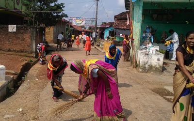 Adyal samithi of Bhandara district (Maharashtra) does Seva