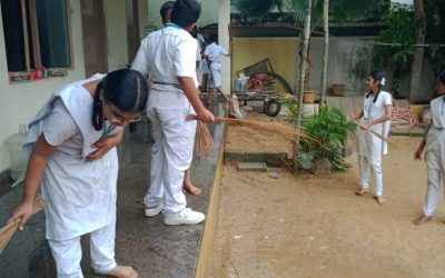 Padmavathi Nagar samithi of Chittoor district (Andhra Pradesh) does Seva