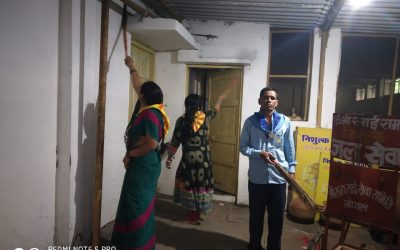 *BHOPAL samithi of *BHOPAL district (Madhya Pradesh) does Seva