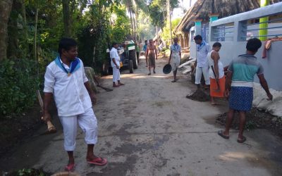 Basudevpur samithi of Bhadrak2 district (Odisha) does Seva