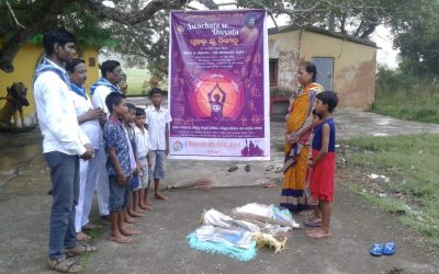 Markona samithi of Bhadrak1 district (Odisha) does Seva