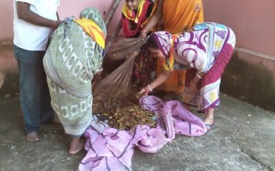 Marshagai samithi of Kendrapara district (Odisha) does Seva