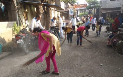 Sakri samithi of Jalgaon district (Maharashtra) does Seva