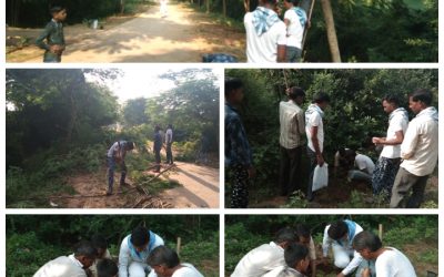 CHICHLI samithi of *NARSIMHPUR district (Madhya Pradesh) does Seva