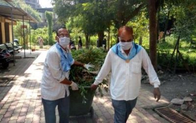 KhardiVirar samithi of Palghar district (Metro Mumbai) does Seva