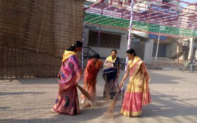 Warora samithi of Chandrapur district (Maharashtra) does Seva