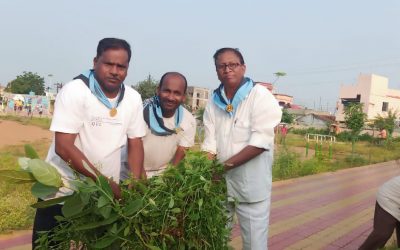 Babu Peth samithi of Chandrapur district (Maharashtra) does Seva