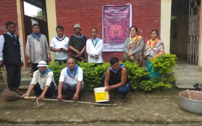 Khongjom samithi of Thoubal district (Manipur) does Seva