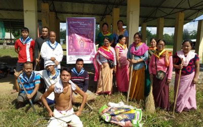 Khongjom samithi of Thoubal district (Manipur) does Seva