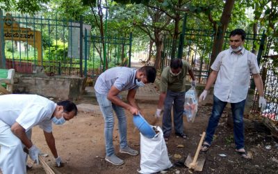 SUBRAMANYA NAGAR samithi of BANGALORE WEST district (Karnataka) does Seva