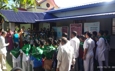 Mantripukhri samithi of Imphal East district (Manipur) does Seva