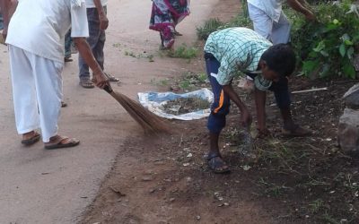 Markona samithi of Bhadrak1 district (Odisha) does Seva