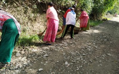 Khongjom samithi of Thoubal district (Manipur) does Seva