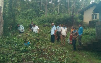 Kundai samithi of Goa district (Goa) does Seva