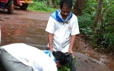Mapusa samithi of Goa district (Goa) does Seva