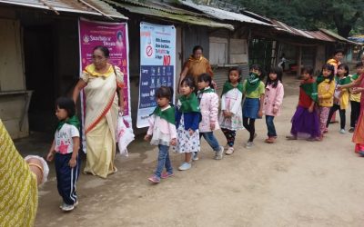 Keisamthong samithi of Imphal West district (Manipur) does Seva